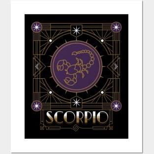 Great Scorpio Deco Posters and Art